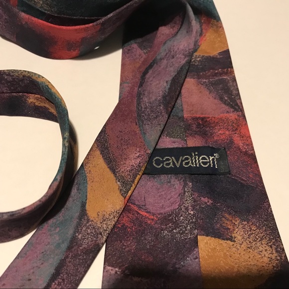 Men’s tie ( Orange,green,gold) - Picture 4 of 4